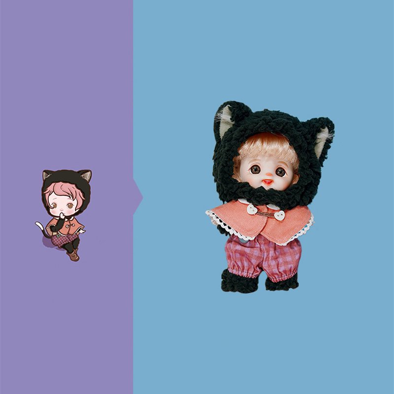 Newly designed silicone doll toy customized anime plush doll kpop idol doll