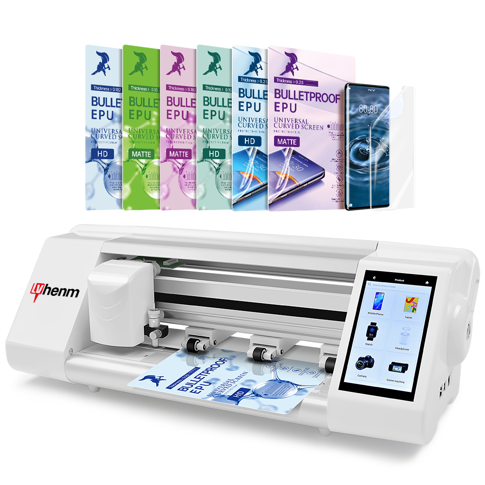 Infinite mobile phone back skin front screen protection Hydrogel film cutting machine mobile phone accessories store and CE RoHS