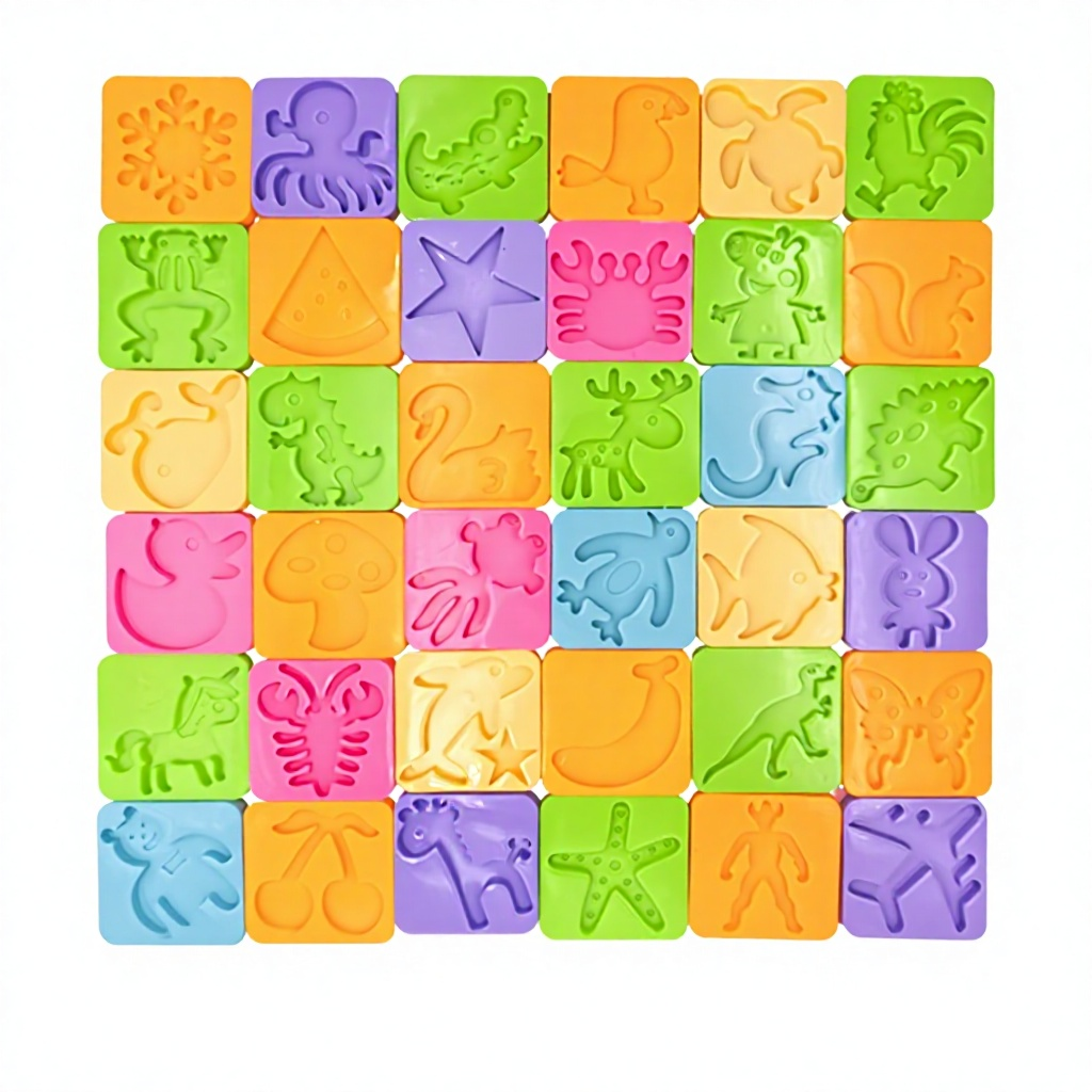 Cross border Water Elf 3D Mold Water Baby Template DIY Handmade Plastic Model Youth Toy