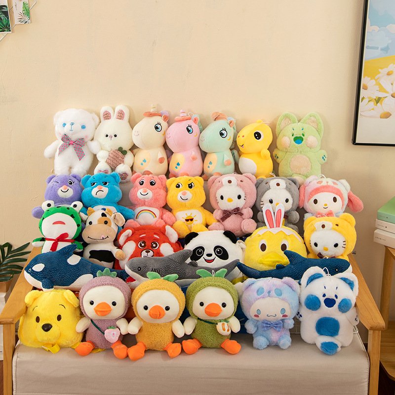 7-10-20-25 cm 4 7 8 inch anime plush toy, suitable for claw machines, vending machines, plush toys, plush animal toys, claw machine toys