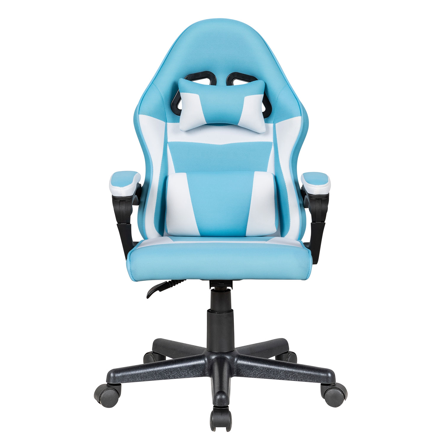 Professional modern ergonomic game chair with adjustable lumbar support, high back racing chair with 360 degree rotation and 2-level air pressure lifting, suitable for computers